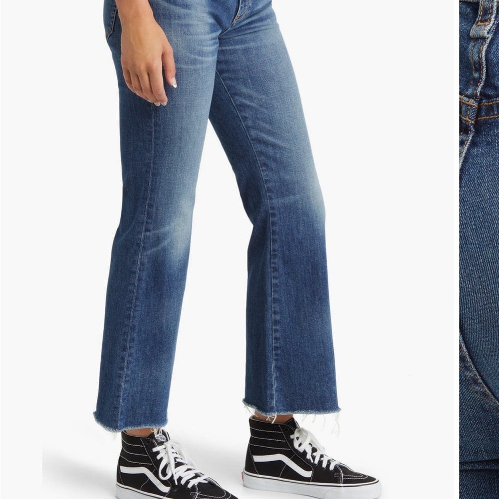 ASKK NY Classic Blue Wide Leg Jeans 25